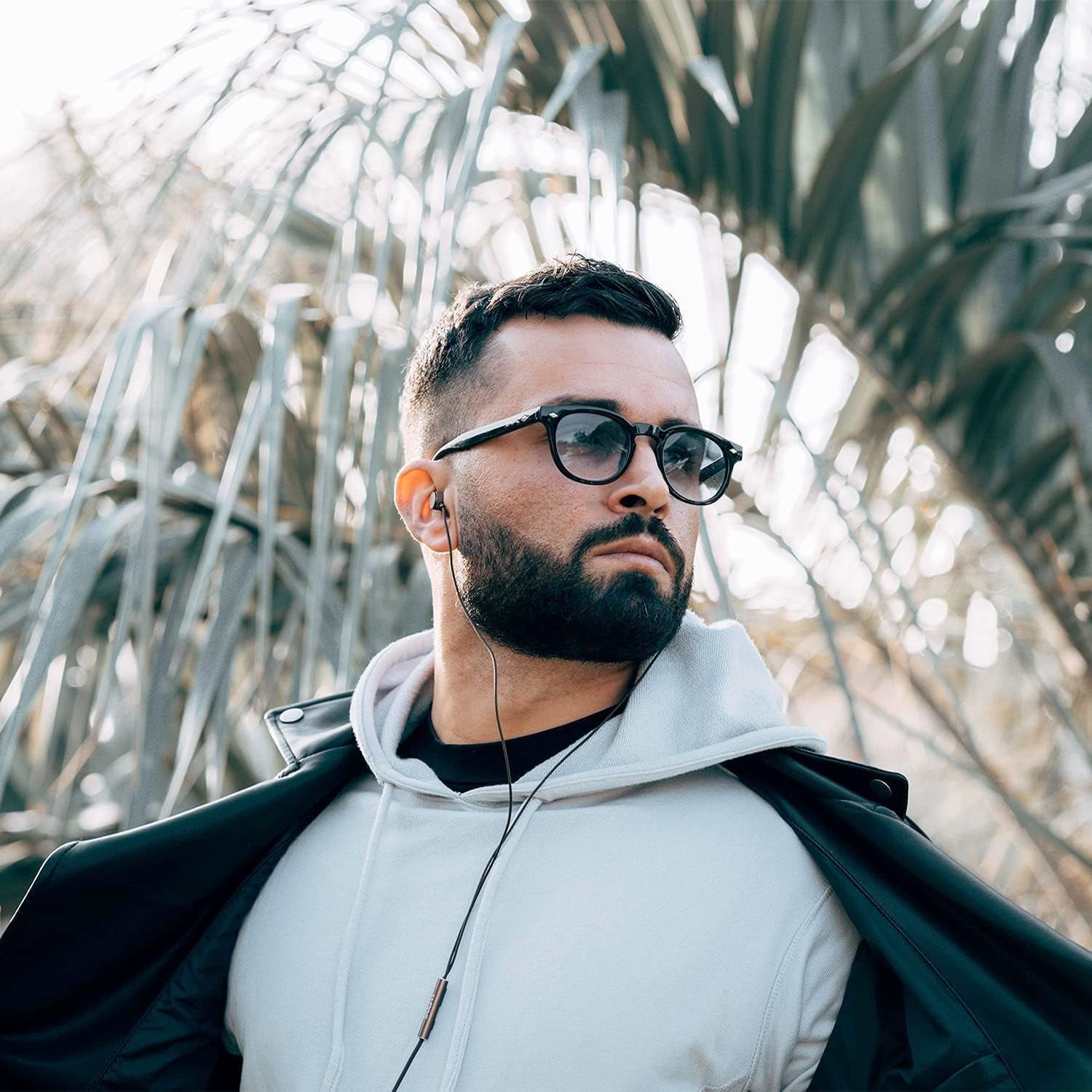 Ultra Wired Earbuds In-Ear Headphones, 5 Years Warranty, Earphones with Microphone, Noise Isolating Ear Buds, Memory Foam for Iphone, Samsung, School Students, Kids, Women, Small Ears - Brown