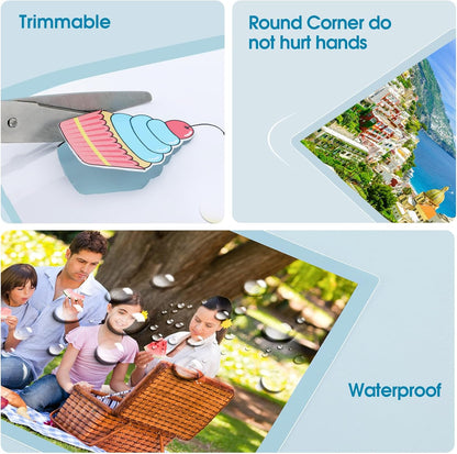 5 Mil Laminating Sheets, Hold 11 X 17 Inches Sheet, 25 Pack Thermal Laminating Pouches, 11.5 X 17.5” Laminate Sheets for Laminator, Clear Lamination Sheet Paper, Office School Home Supplies